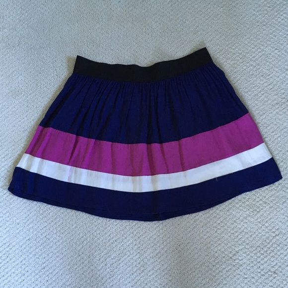 Striped mini skirt Forever 21 - Picture 1 of 4